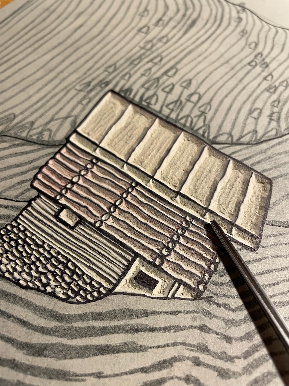 lino cut process